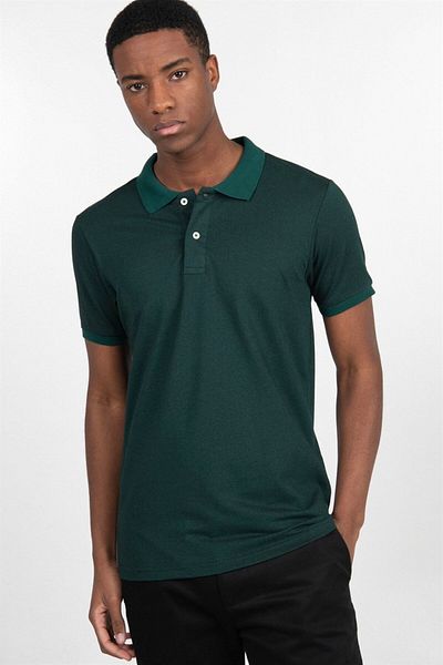 Tudors Ανδρικό μπλουζάκι Slim Fit Narrow Cut απλό Polo Collar