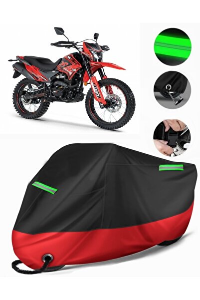 MotoEN Rks Xvr250 Compatible Premium Motorcycle Tarpaulin (Lock Compatible) B...