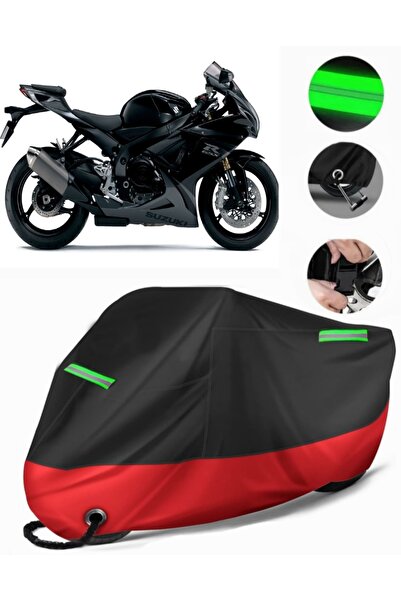 MotoEN سوزوكي GSX-R 750 Srad متوافق مع القماش المشمع للدراجات النارية (متوافق...