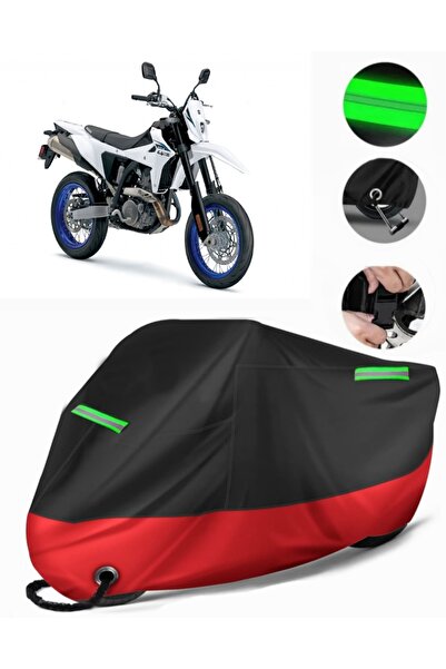MotoEN سوزوكي DR-Z4S متوافق مع القماش المشمع للدراجات النارية (متوافق مع القف...
