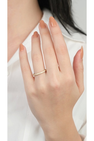 Arpaş 14 Ayar Altın Taşlı Yüzük