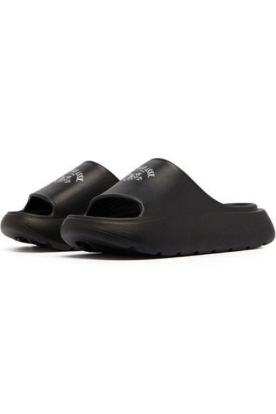 U.S. Polo Assn. Women's Black Slides - High-Quality Sole Lightweight & Trendy Design