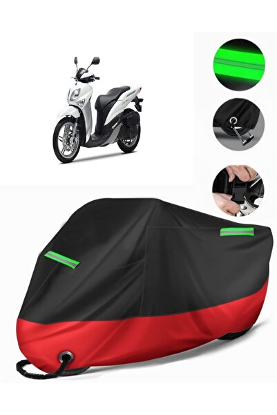 MotoEN Yamaha Xenter 150 Compatible Premium Motorcycle Tarpaulin (Lock Compat...