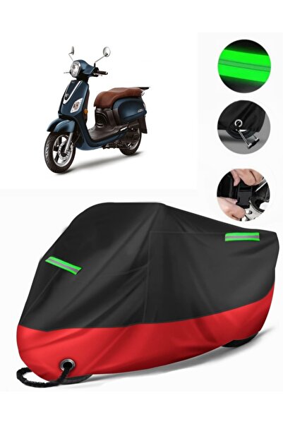 MotoEN قماش القنب الفاخر المتوافق مع Sym Fiddle III 125 (متوافق مع القفل) أسو...