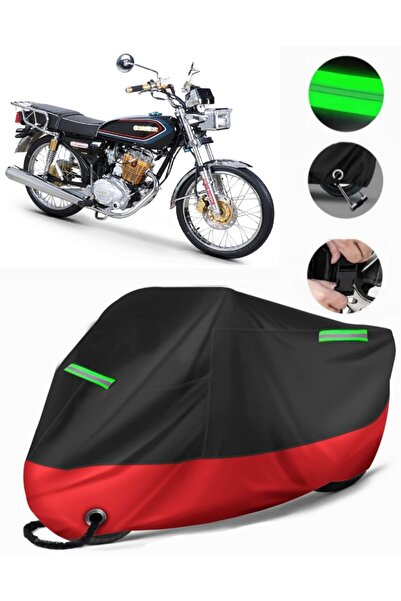 MotoEN Kuba Cheetah 100R Max Gold Compatible Premium Motorcycle Tarpaulin (Lo...
