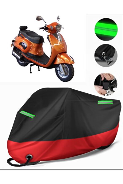 MotoEN Mondial 125 Kv Compatible Premium Motorcycle Tarpaulin (Lock Compatibl...