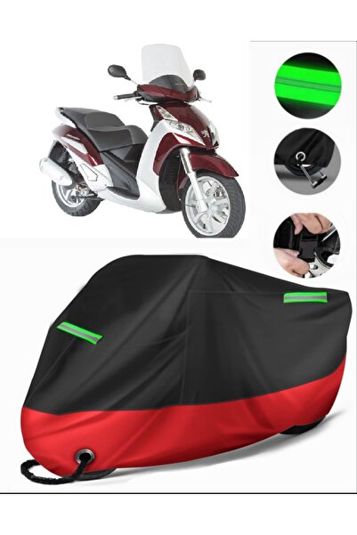 MotoEN Peugeot Geopolis 250 Compatible Premium Motorcycle Tarpaulin (Lock Com...