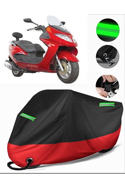 MotoEN Mondial 150 Zat Compatible Premium Motorcycle Tarpaulin (Lock Compatib...