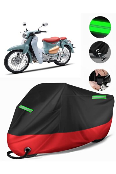 MotoEN Kamax Cub Pro 125 Compatible Premium Motorcycle Tarpaulin (Lock Compat...
