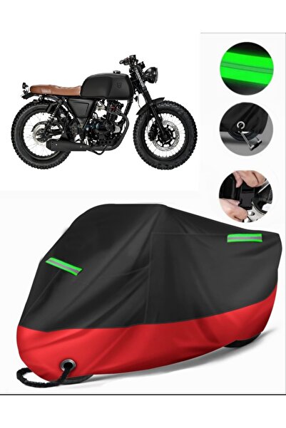 MotoEN Mutt Akita 250 متوافق مع القماش المشمع للدراجات النارية (متوافق مع الق...