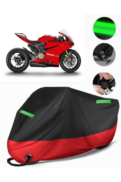 MotoEN Ducati Panigale 1199 R متوافق مع القماش المشمع للدراجات النارية Premiu...
