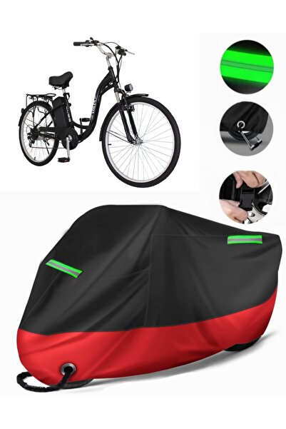 MotoEN Volta Vb3 Compatible Premium Motorcycle Tarpaulin (Lock Compatible) Bl...