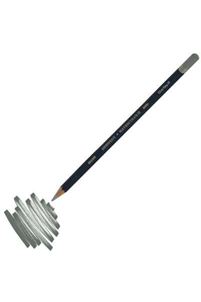 Derwent Watercolour Sulandırılabilir Boya Kalemi Silver Grey