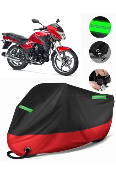 MotoEN Kanuni S170T متوافق مع القماش المشمع للدراجات النارية (متوافق مع القفل...