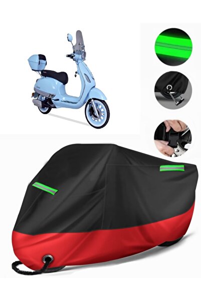 MotoEN قماش القنب الفاخر المتوافق مع Arora Safari 125 (متوافق مع القفل) أسود-...