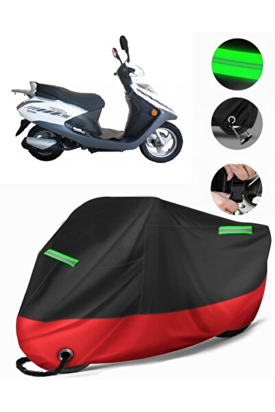 MotoEN Bianchi Falcon 125 Compatible Premium Motorcycle Tarpaulin (Lock Compa...