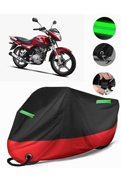 MotoEN Asian Legent 150 Compatible Premium Motorcycle Tarpaulin (Lock Compati...