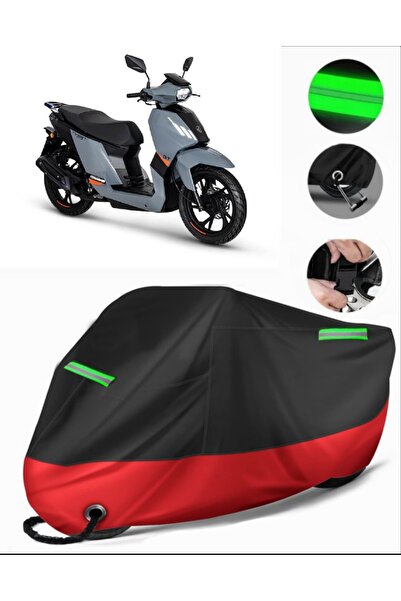 MotoEN Peugeot Tweet 125 Compatible Premium Motorcycle Tarpaulin (Lock Compat...