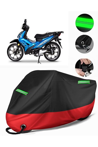 MotoEN غطاء دراجة نارية ممتاز متوافق مع Falcon Master 50 (متوافق مع القفل) أس...