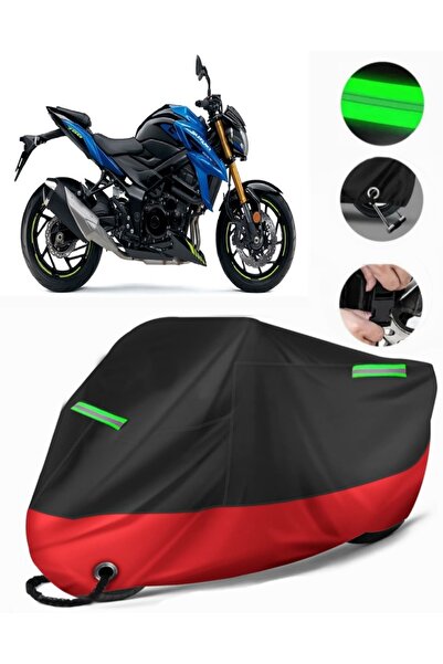 MotoEN سوزوكي GSR 750 متوافق مع القماش المشمع للدراجات النارية (متوافق مع الق...