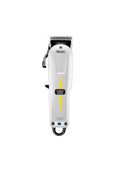 Wahl Super Taper Cordless and Corded Hair Clipper 8591L1 - White