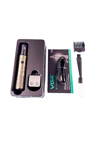 VGR Electric Razor Professional Nose Trimmer V-618 - Metallic