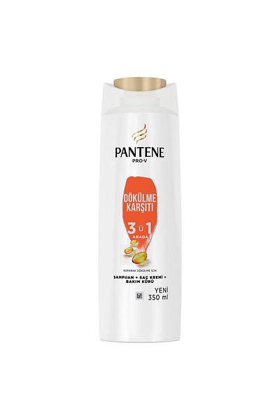 Pantene 350 ml 3in1 Shampoo X5 Anti-Hair Loss