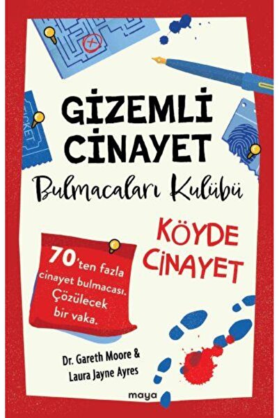 Maya Kitap Gizemli Cinayet Bulmacaları Kulübü Köyde Cinayet