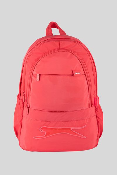 Slazenger Rucsac de școală cu fermoar cu mai multe compartimente, imprimat pentru copii