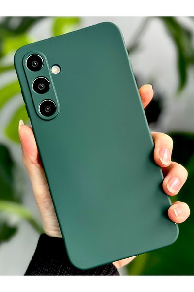 Go Aksesuar حافظة سيليكون مرنة متوافقة مع هاتف Galaxy A55