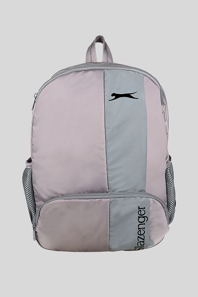 Slazenger Rucsac de școală cu fermoar cu mai multe compartimente, imprimat pentru copii