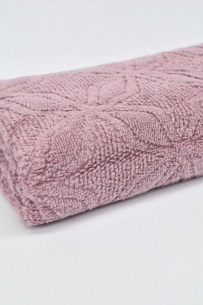 birizmoda Αφήστε την πετσέτα χεριών και προσώπου Jacquard - Dusty Rose