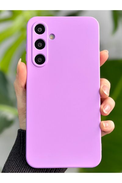 Go Aksesuar حافظة سيليكون مرنة متوافقة مع هاتف Galaxy A55