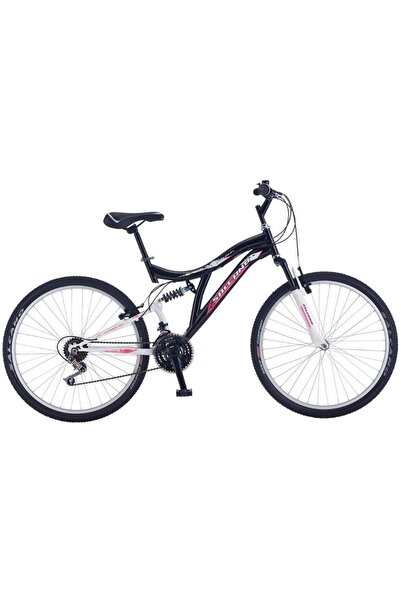Salcano Helen 24 Jant 21 Vites V-fren Dağ Bisikleti Siyah Pembe Çamurluk Hedi...