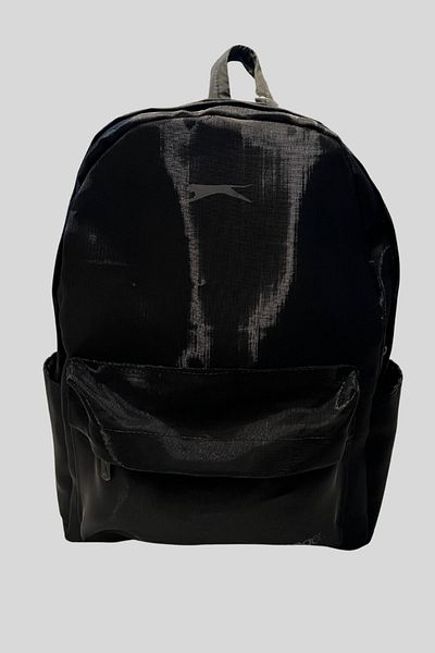 Slazenger Rucsac de școală cu fermoar cu mai multe compartimente, imprimat pentru copii