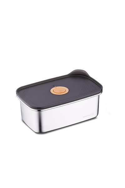 KORKMAZ Stora Steel 1100 ml Storage Container