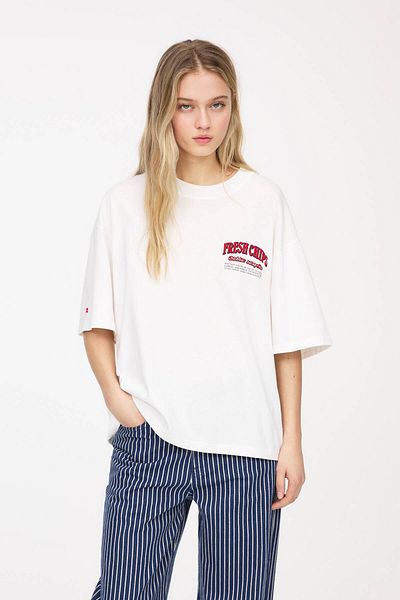 Pull & Bear Potato graphic T-shirt