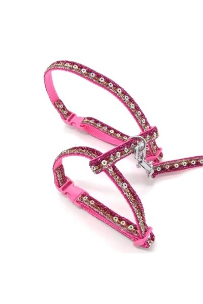 BE ACTİVE Be Active Shiny Cat Walking Collar with Stones Sparkling Luxury Collar