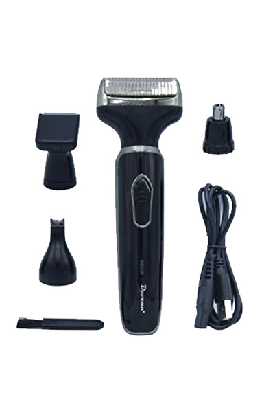 Davena ماكينة حلاقة وتنعيم متعددة الاستخدامات - أسود