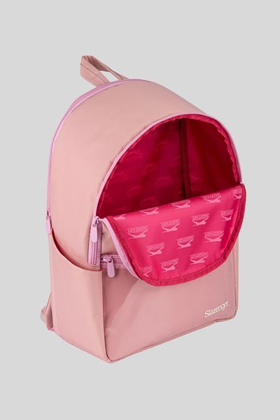 Slazenger Rucsac de școală cu fermoar cu mai multe compartimente, imprimat pentru copii