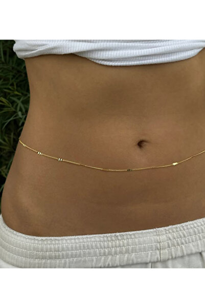 M Miel Kadın Zarif Bel Zinciri Vücut Zinciri