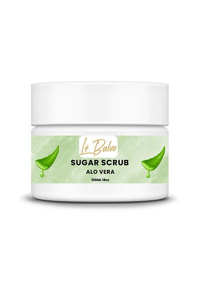 Le Balvo Anti-Blackhead - Brightening - Aloe Vera - Face & Body Sugar Peeling 100 ml