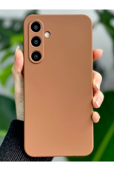 Go Aksesuar حافظة سيليكون مرنة متوافقة مع هاتف Galaxy A55