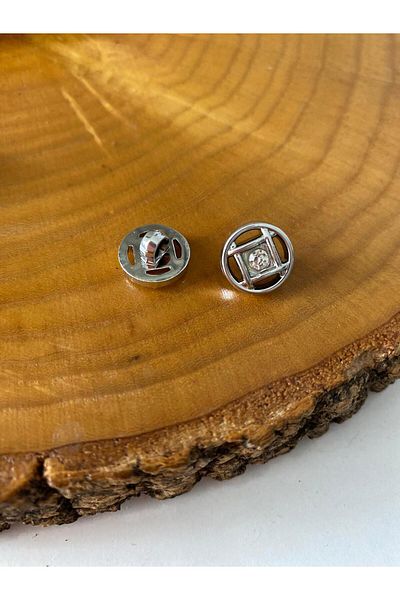 canan dizayn Special Stone 12.80 mm (20 Size) Nickel Button (15 Pcs)