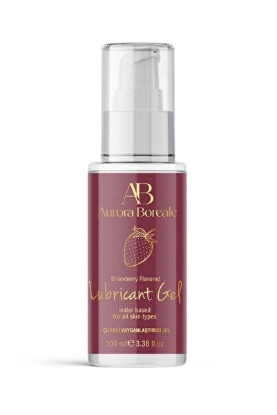 Aurora Boreale Çilek Aromalı Kayganlaştırıcı Jel 100 ML