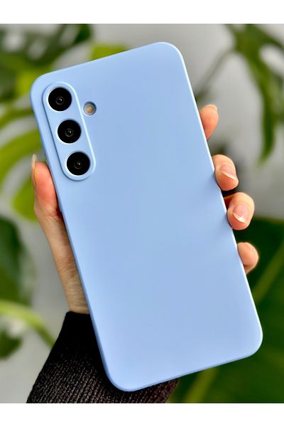 Go Aksesuar حافظة سيليكون مرنة متوافقة مع هاتف Galaxy A35