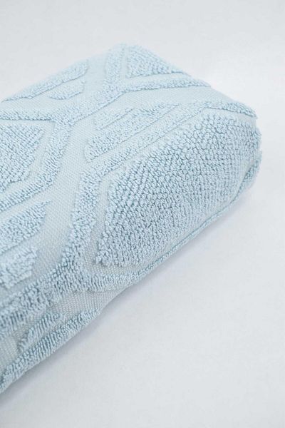 birizmoda Prosop de mână și față Tomy Jacquard - Albastru deschis