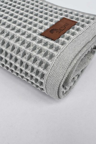 birizmoda Σκούρο μπεζ Kira καρό πετσέτα χεριών και προσώπου