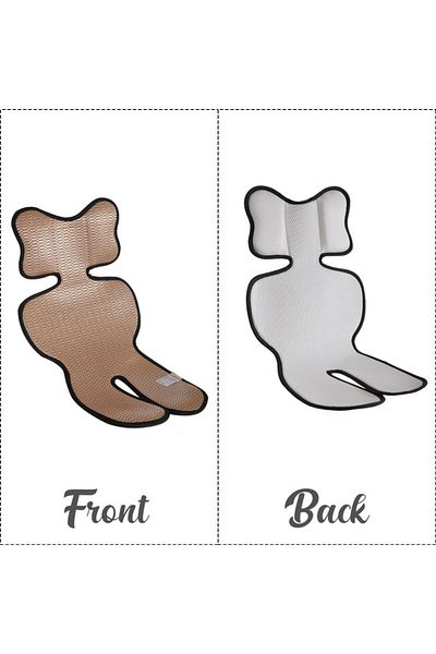 TEKNUM Breathable Cool Liner / Pad for Baby Stroller / Car Seat / High Chair / Cradle - Beige