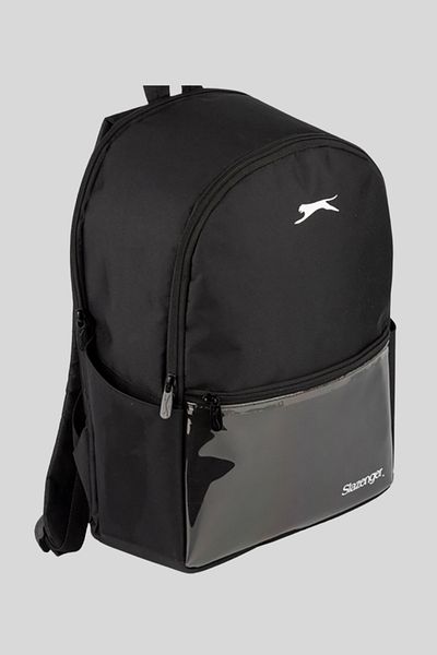 Slazenger Rucsac de școală cu fermoar cu mai multe compartimente, imprimat pentru copii
